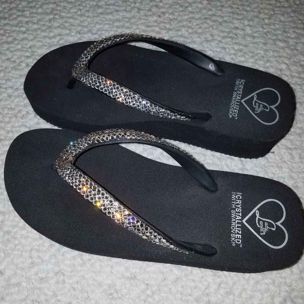 Lady Lanell's Swarovski Crystal Sandals